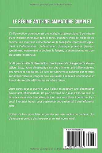 7 Jours De Recettes De Régime Anti-inflammatoire Facile Réduire Facilement Le Plan D'inflammation En Français