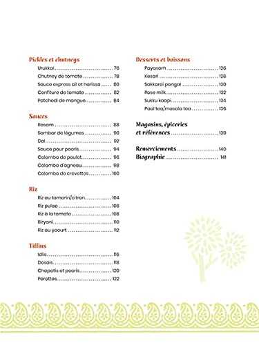 À la table d'une famille tamoule: Recettes de mes parents