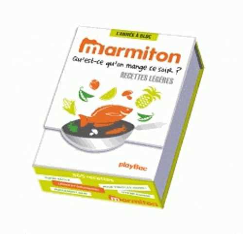 Année à bloc - marmiton - qu'est-ce qu'on mange ce soir ? - recettes légères