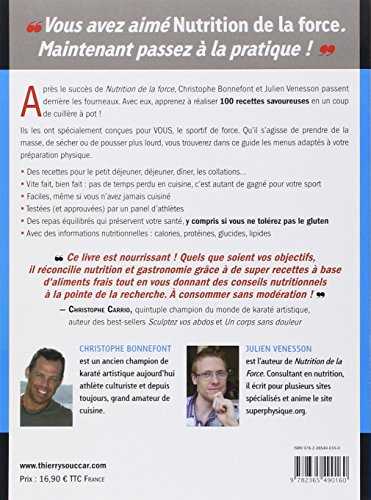 Assiette de la force - 100 recettes spécial force