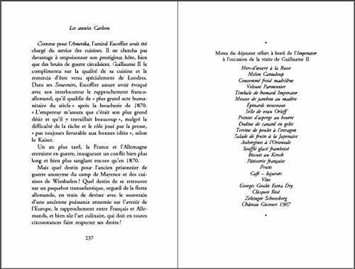 Auguste escoffier - la vie savoureuse du roi des cuisiniers