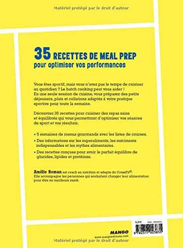 Batch cooking du sportif