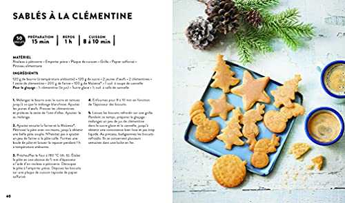 Biscuits de noël: 30 recettes magiques et sucrées élaborées avec amour