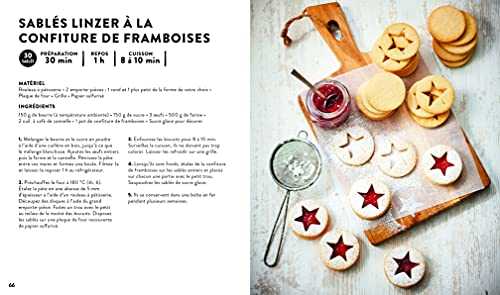 Biscuits de noël: 30 recettes magiques et sucrées élaborées avec amour