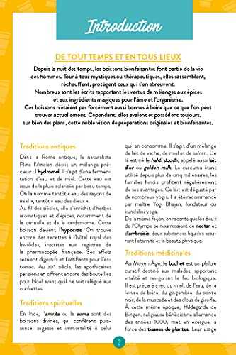 Boissons bienfaisantes - golden milk, latte, boissons detox...