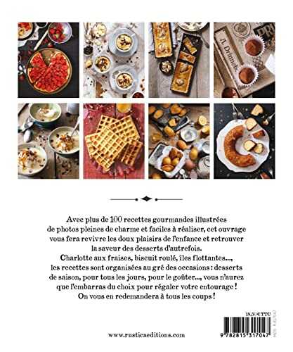 Bons desserts de grands-mères : plus de 100 recettes gourmandes