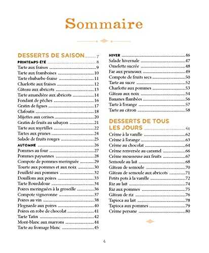 Bons desserts de grands-mères : plus de 100 recettes gourmandes