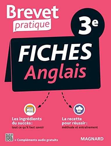 Brevet Pratique Fiches Anglais 3e Brevet 2022: L'essentiel pour réussir l'Anglais 3e en 35 fiches efficaces