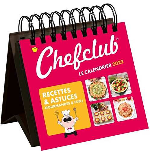 Chefclub, le calendrier (édition 2022)