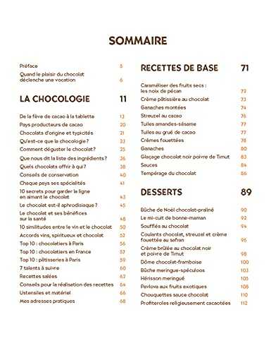 Chocolat - l'art de la chocologie et de la dégustation - 50 recettes irrésistibles