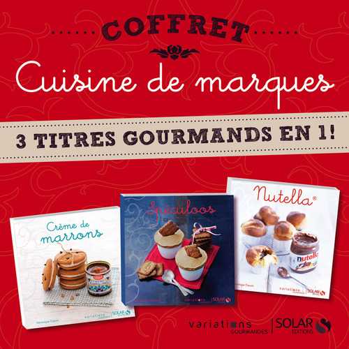 Coffret cuisines de marques