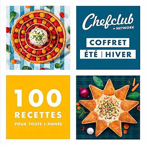 Coffret ete/hiver - 100 recettes pour toute l'annee !