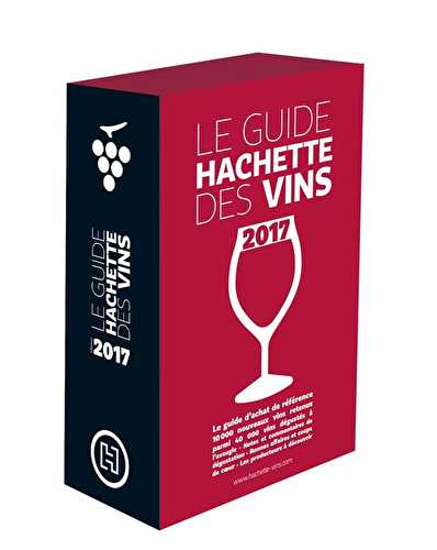Coffret guide hachette des vins 2017  + livre de cave