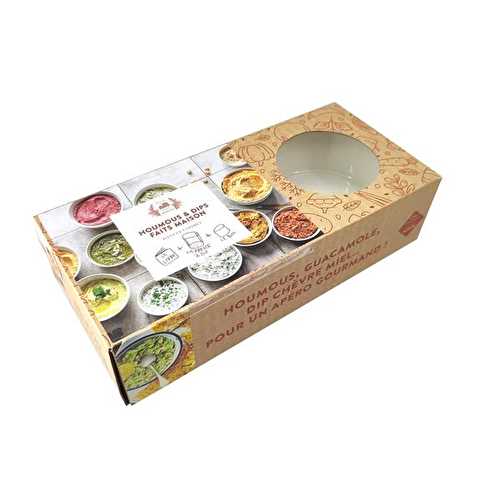 Coffret houmous & dips faits maison