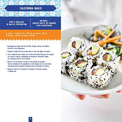 Coffret L'atelier du sushi: Secrets de fabrication et recettes