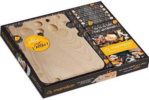 Coffret marmiton - dites cheese, c'est l'apéro !