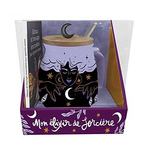 Coffret - Mug Mon élixir de Sorcière - 1 livre et 1 mug