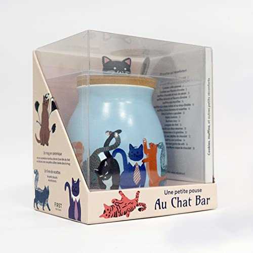 Coffret - mug Une petite pause au Chat Bar, 2e éd, 1 livre et 1 mug