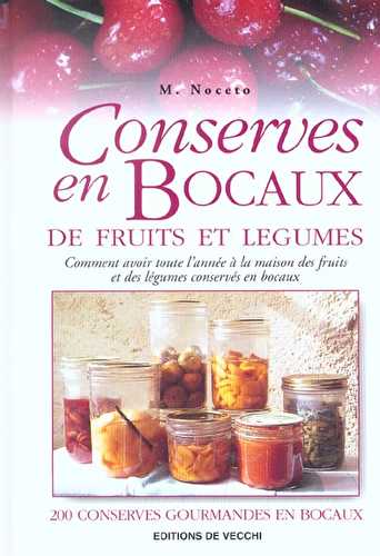 Conserves et bocaux de fruits et legumes