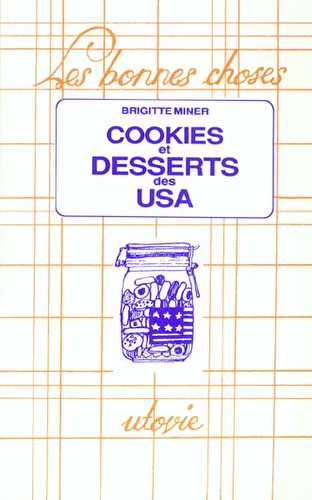 Cookies et desserts des usa