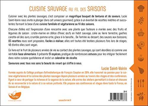 Cuisine sauvage au fil des saisons - + de 80 recettes et 50 plantes