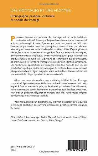 Des fromages et des hommes - ethnographie pratique culturelle et sociale du fromage