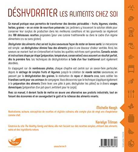 Déshydrater les aliments chez soi - Conseils et instructions étape par étape