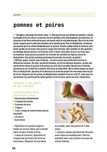 Déshydrater les aliments - techniques et recettes