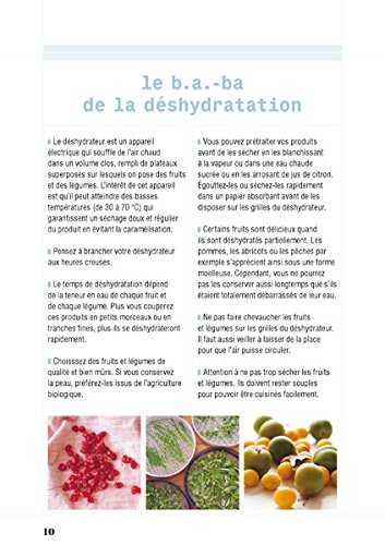 Déshydrater les aliments - techniques et recettes