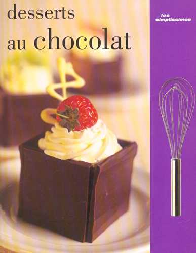 Desserts au chocolat