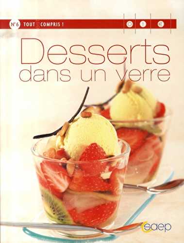 Desserts dans un verre