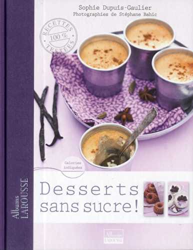 Desserts sans sucre