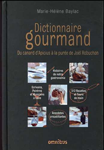 Dictionnaire gourmand