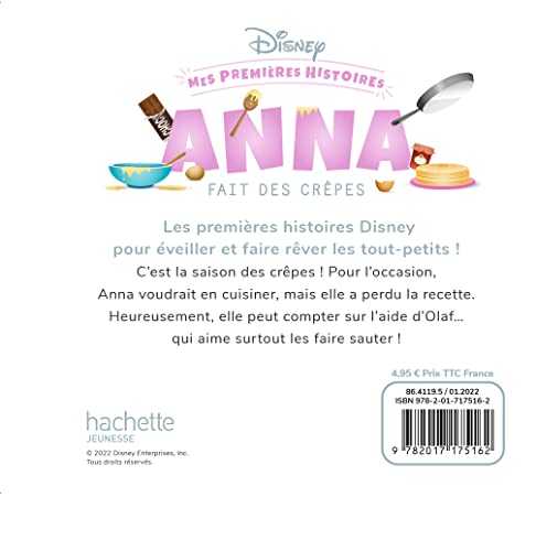 DISNEY BABY - Mes premières histoires - Anna fait des crêpes