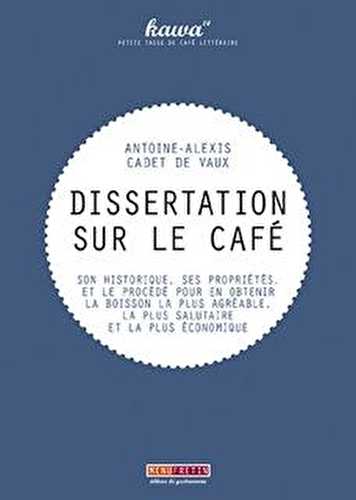 Dissertation sur le café