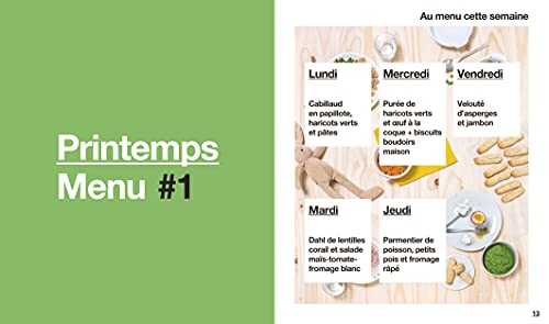 En 1 h je cuisine pour mon bébé pour toute la semaine : 10 semaines de menus