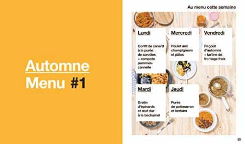 En 1 h je cuisine pour mon bébé pour toute la semaine : 10 semaines de menus