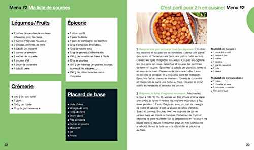 En 2h je cuisine veggie pour toute la semaine - spécial débutants