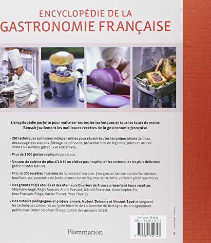 Encyclopédie de la gastronomie francaise