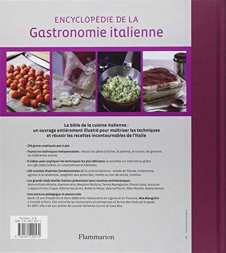 Encyclopédie de la gastronomie italienne