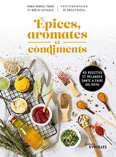 Épices, aromates et condiments: 40 recettes et mélanges santé à faire soi-même