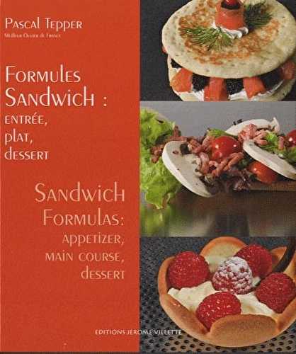 Formules sandwich - entrée, plat, dessert