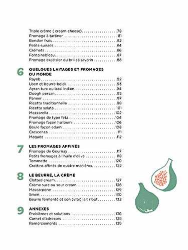 Fromages et laitages naturels faits maison