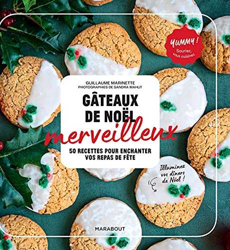 Gâteaux de Noël merveilleux: 50 recettes pour enchanter vos repas de fêtes