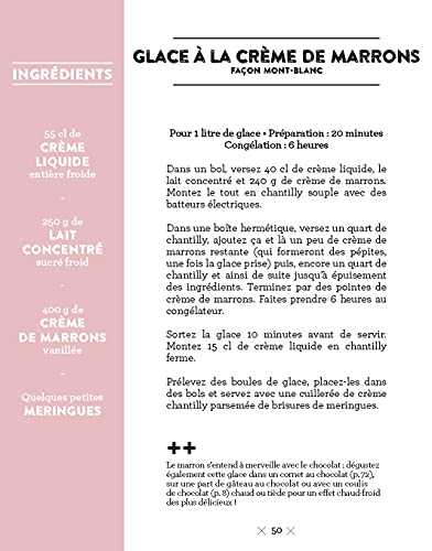 Glaces sans sorbetière