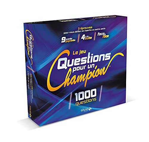 Grand jeu Questions pour un champion