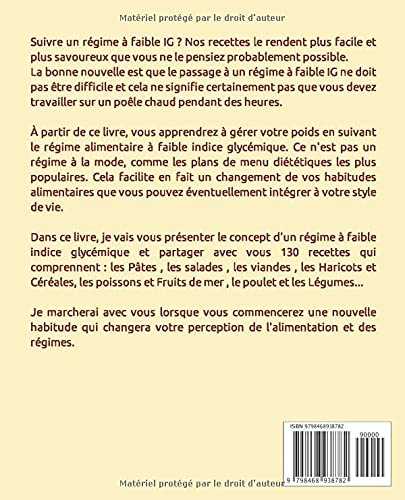 IG BAS: Je mange sain au quotidien : 130 Recettes inratables