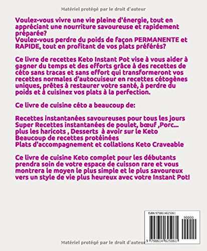 INSTANT POT : 101 Meilleures Recettes de Keto: Recettes saines et délicieuses variées de différents pays