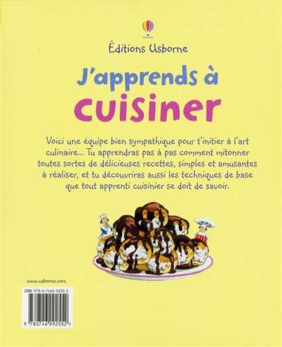 J'apprends à cuisiner