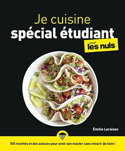 Je cuisine spécial étudiant pour les nuls illustré